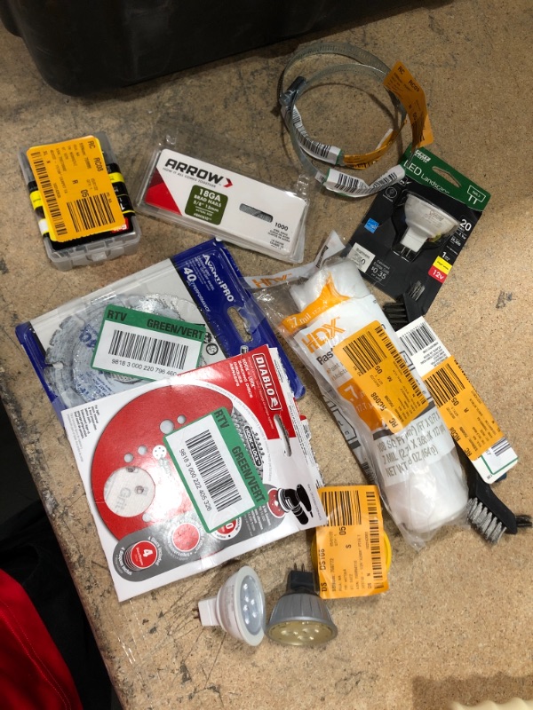 Photo 1 of  *** SOLD AS IS*** NO RETURNS***BUNDLE OF ASSORTED HOME REPAIR,  ELECTRICAL ITEMS