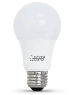 Photo 1 of 60-Watt Equivalent A19 Dimmable CEC Title 20 Compliant LED ENERGY STAR 90+ CRI Light Bulb, Bright White pack of 6
