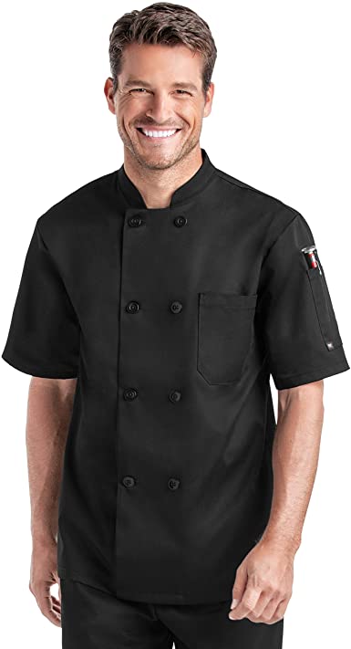 Photo 1 of ChefUniforms.com Men’s Classic Chef Coat- SIZE LARGE 