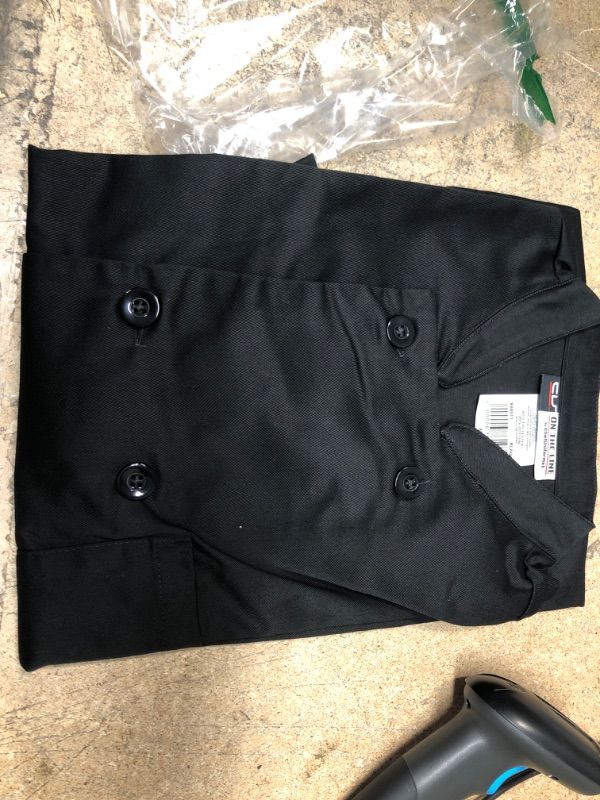 Photo 2 of ChefUniforms.com Men’s Classic Chef Coat- SIZE LARGE 