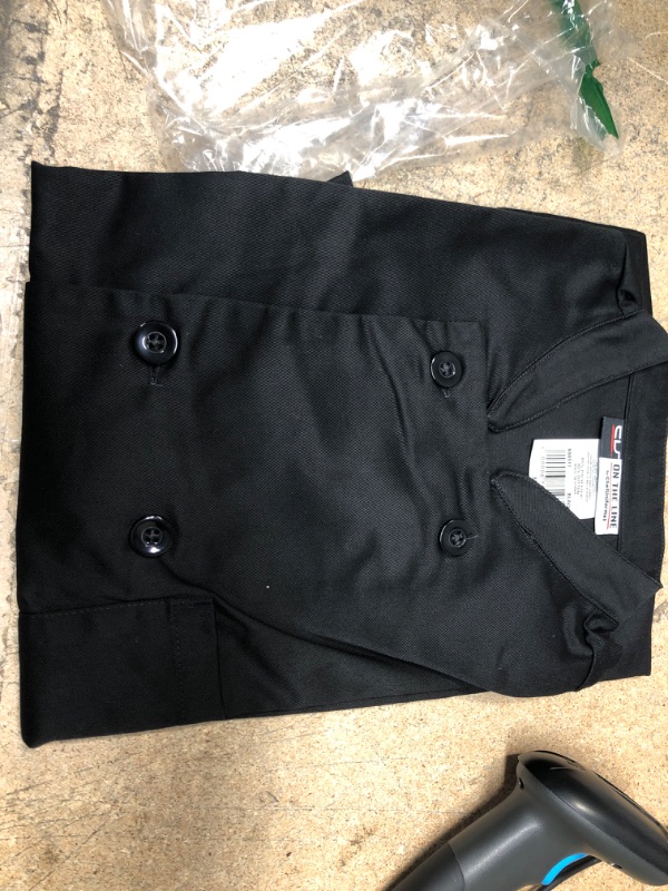 Photo 2 of ChefUniforms.com Men’s Classic Chef Coat- SIZE MEDIUM 