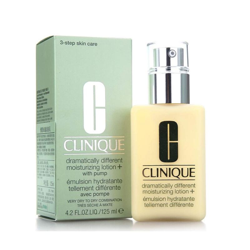 Photo 1 of 1 Pack Dramatically Different Moisturizing Lotion+ by Clinique with Pump Very Dry to Dry Combination Skin 125ML
