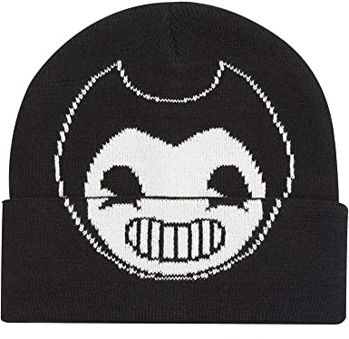 Photo 1 of Bendy and the Ink Machine Beanie - Black and White Bendy hat - Bendy
