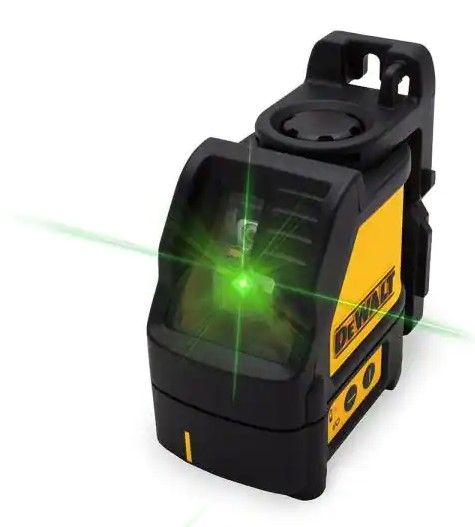 Photo 1 of DEWALT
165 ft. Green Self-Leveling Cross Line Laser Level with (3) AAA Batteries & Case