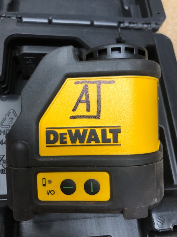 Photo 6 of DEWALT
165 ft. Green Self-Leveling Cross Line Laser Level with (3) AAA Batteries & Case