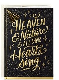 Photo 1 of 3 Pack Hallmark Boxed Religious Christmas Cards, Heaven and Nature Sing (12 Cards and 13 Envelopes)