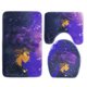 Photo 1 of 3Pcs African Girl Bathroom Set Floor Rug Toilet Cover Bath Mat Set
