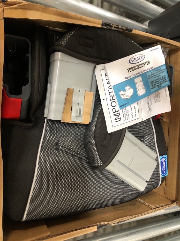 Photo 2 of Graco TurboBooster Backless Booster Car Seat, Galaxy Gray