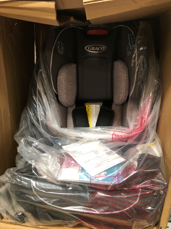 Photo 3 of Graco SlimFit 3 in 1 Car Seat -Slim & Comfy Design Saves Space in Your Back Seat, Darcie, One Size
