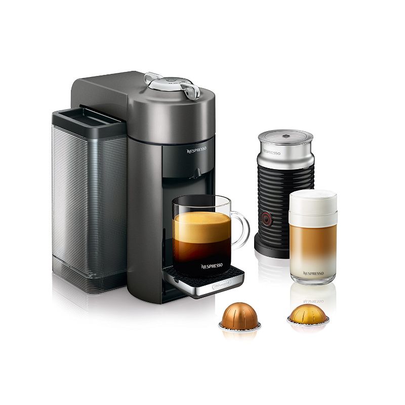 Photo 1 of Nespresso Vertuo Coffee and Espresso Machine by De Longhi with Aeroccino Titan
