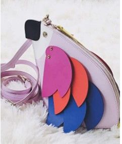 Photo 1 of Flock Party Parrot Crossbody Bag
