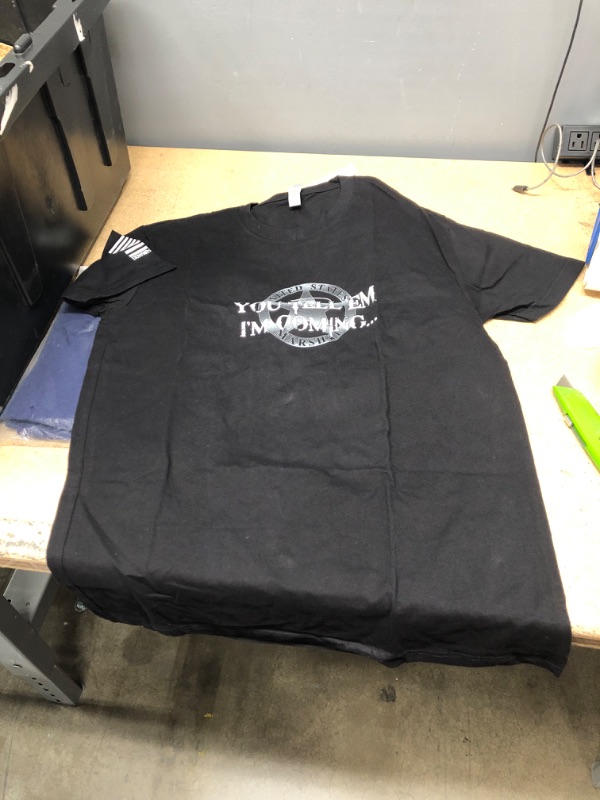 Photo 1 of nexlevel size M black shirt you tell 'em i'm coming