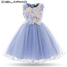 Photo 1 of Cielarko Kids Girls Flower Dress Baby Girl Butterfly Birthday Party Dresses Children Princess Fancy Ball Gown Wedding Clothes
SIZE 5T