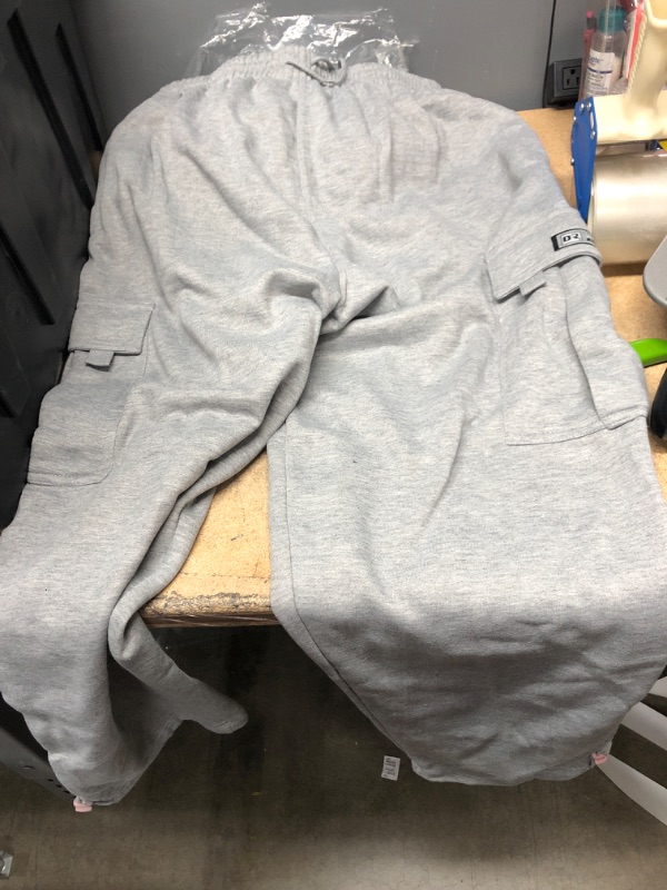 Photo 2 of DR dream usa quality fabric grey sweat pants 4XL