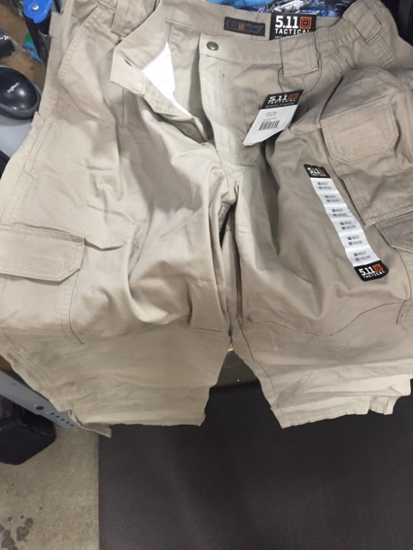 Photo 2 of 5.11 Tactical Men's GSA Approved Work Pants, 100% Cotton, Teflon Treatment, Cargo Pockets, Style 74252 size 38x30 
