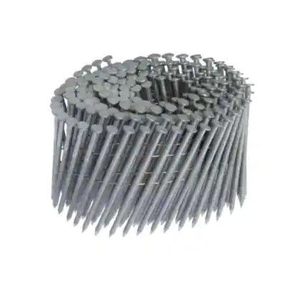 Photo 1 of 2-3/16 in. x 0.092 in. 15° Wire Hot Galvanized Framing Nails 1,200 per Box
