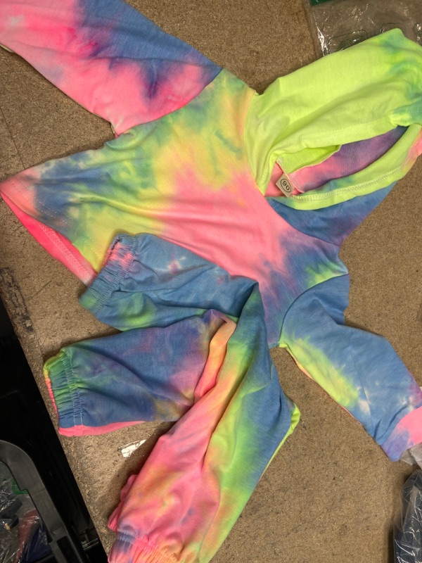 Photo 1 of Tie Dye joggers and sweatshirt set- size:9 months 