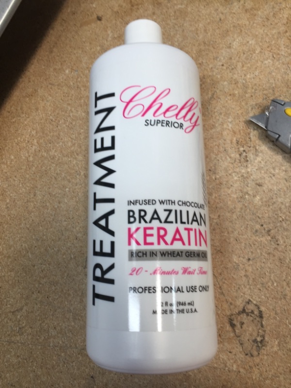 Photo 2 of **BB:12/2023**-SUPERIOR BRAZILIAN KERATIN TREATMENT INFUSED WITH CHOCOLATE 32 Oz 946 mL
