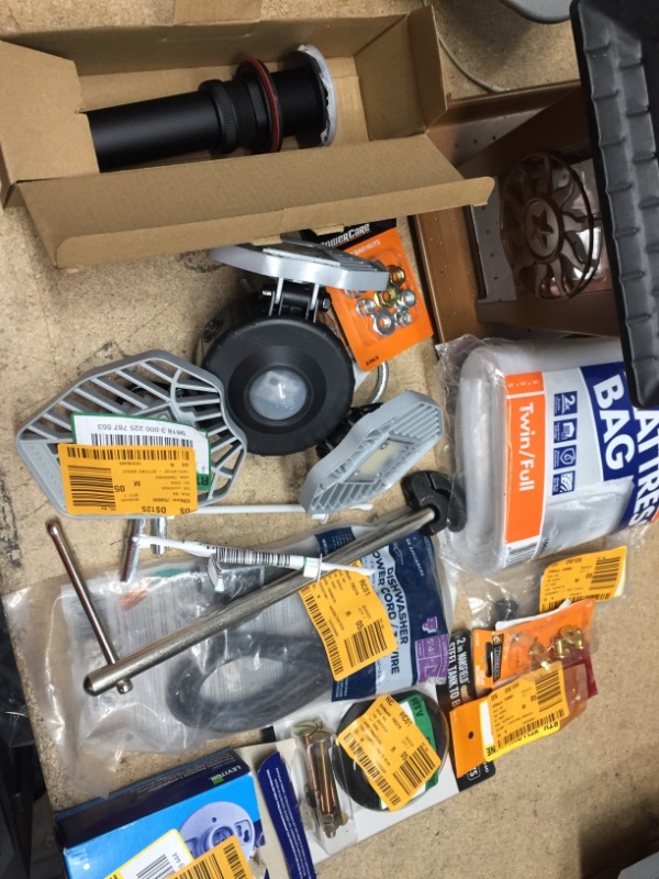 Photo 1 of **NO REFUNDS/RETURNS** -Bundle of MICELLANEOUS HOME DEPOT GOODS SUPPLIES FOR GARDEN, HARDWARE, ETC. 
