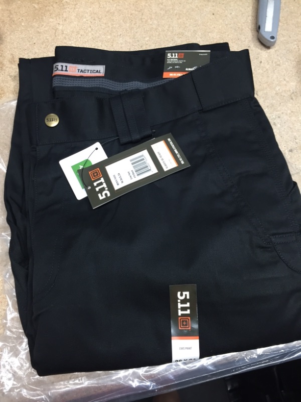 Photo 2 of 5.11 Tactical EMT EMS Professional Work Pants, UPF 50 Fabric, Adjustable Waistband, Style 74310- SIZE: 36 X 34
