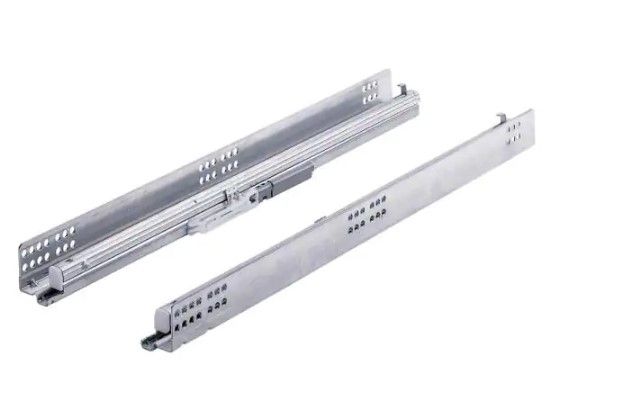 Photo 1 of 18 in. Full Extension Undermount Soft Close Drawer Slide Set 1-Pair (2 Pieces)
