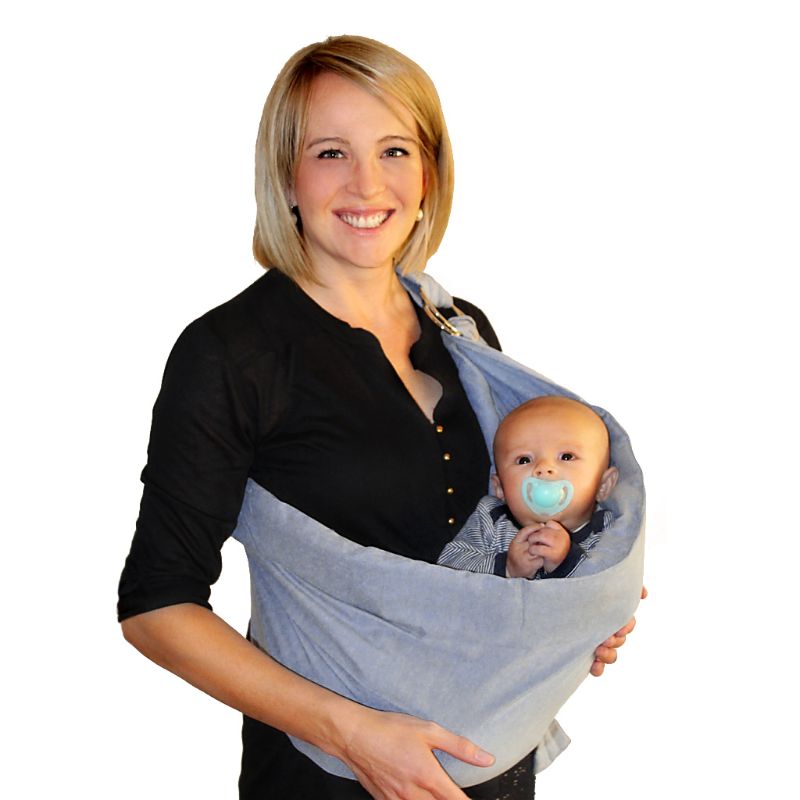 Photo 1 of BABY WOMB WORLD RING SLING BLUE/GRAY