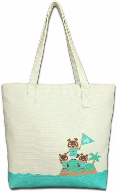 Photo 1 of Animal Crossing: New Horizons Tom Nook & Timmy & Tommy Tote Bag Canvas JAPAN NEW