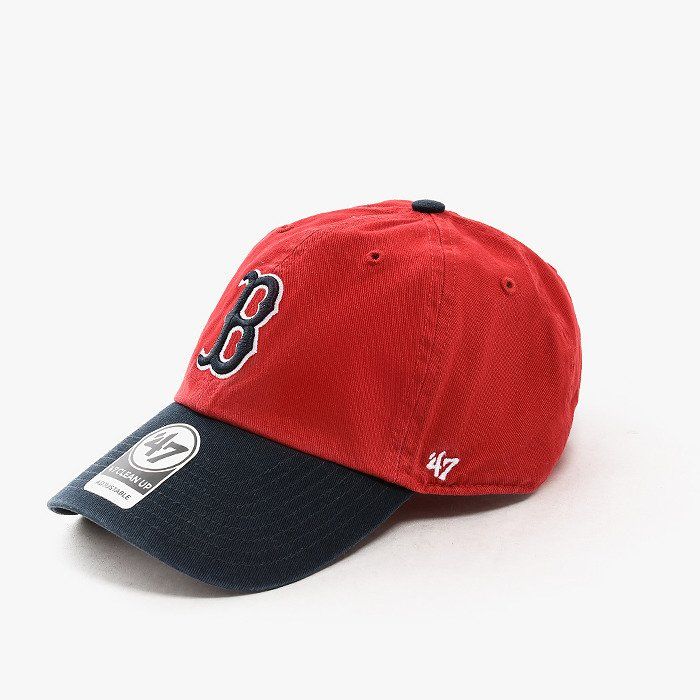 Photo 1 of â€˜47 Men's Boston Red Sox Red Clean up Adjustable Hat
