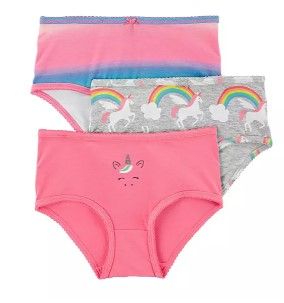 Photo 1 of Girls 4-12 Carter's 3-Pack Stretch Cotton Undies 8 
