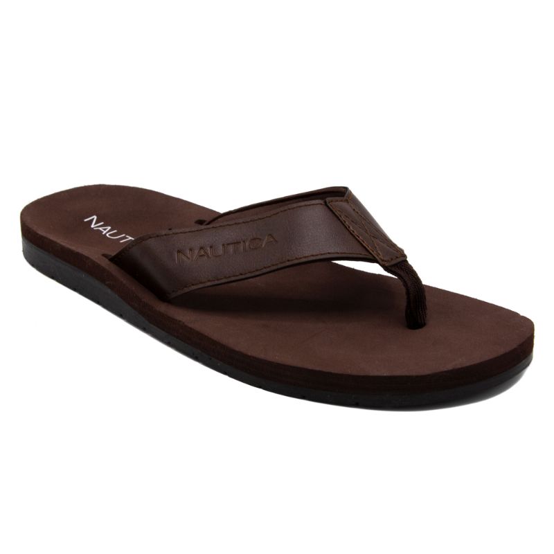 Photo 1 of CAMREN FLIP FLOP SANDAL IN BROWN 9 
