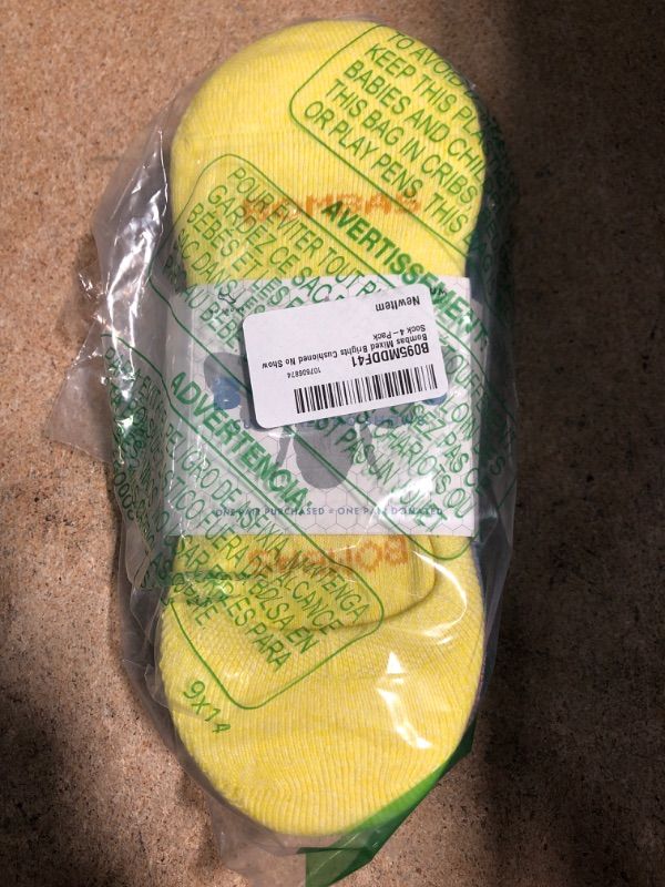 Photo 1 of Bombas Mixed Bright's Cushioned No Show Sock 4- Pack 