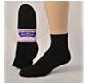 Photo 1 of 6 pair Men's 13-15 Black Ankle Physicians Choice Diabetic Socks 2 PACK 
