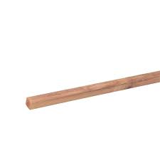 Photo 1 of 2 in. x 2 in. x 42 in. Pressure-Treated Cedar-Tone Mitered 1-End B1E Baluster (12-Pack)