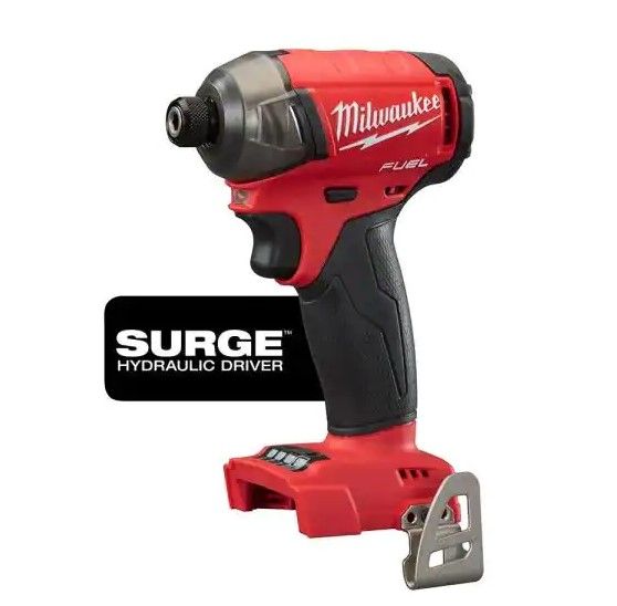 Photo 1 of 
Milwaukee
M18 FUEL SURGE 18-Volt Lithium-Ion Brushless Cordless 1/4 in. Hex Impact Driver (Tool-Only)