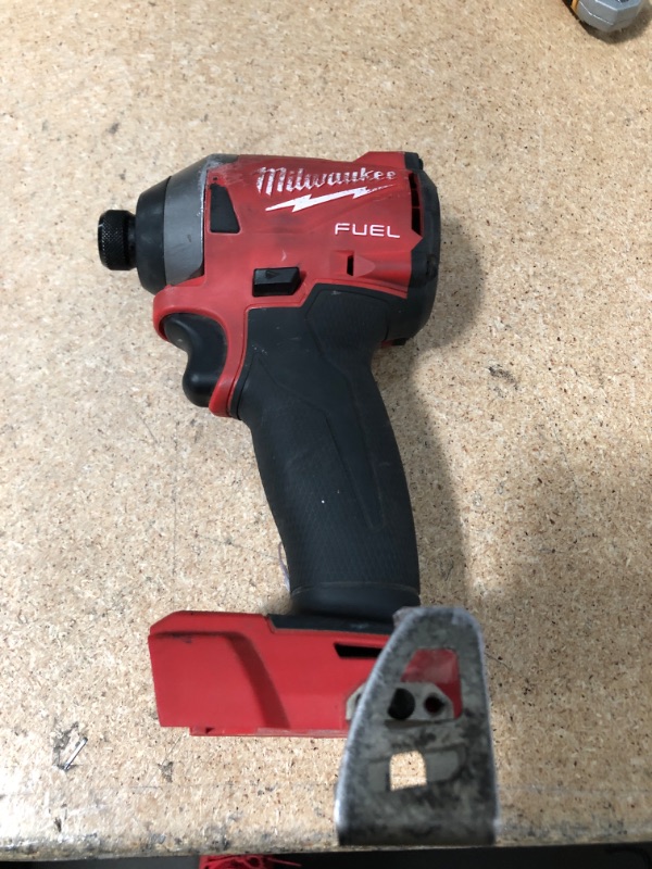 Photo 3 of 
Milwaukee
M18 FUEL 18-Volt Lithium-Ion Brushless Cordless 1/4 in. Hex Impact Driver (Tool-Only)