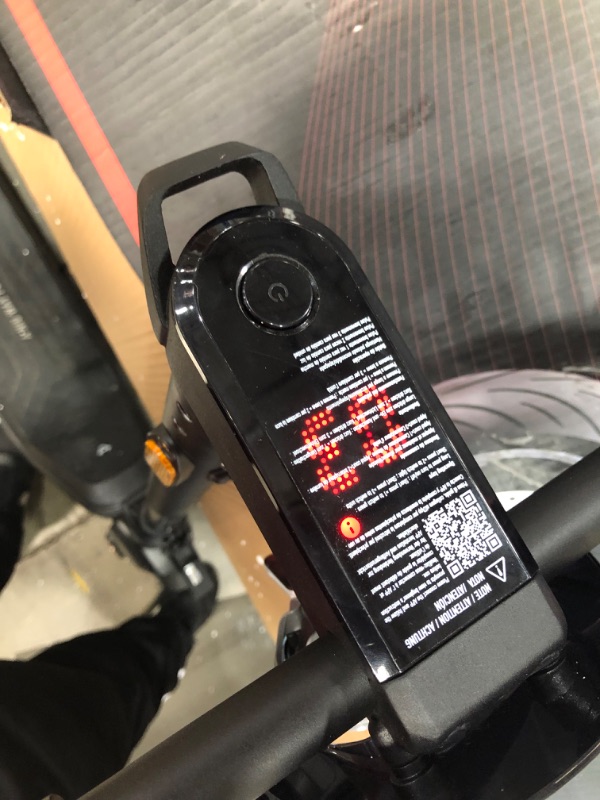 Photo 2 of (DOES NOT FUNCTION)NIU Electric Scooter for Adults - 350W Power(Sport Ver. 300W), 31 Miles Long Range(S Ver. 25), Max Speed 20MPH(S Ver. 17.4MPH), Wider Deck, 9.5'' Tubeless Fat Tires, Portable & Folding, UL Certified
