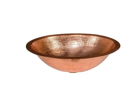 Photo 1 of 12" ROUND COPPER DROP IN SINK