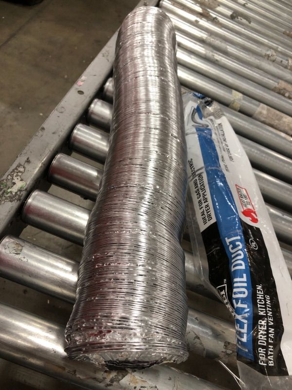 Photo 2 of **SET OF 2** Everbilt 4 in. x 25 ft. Flexible Foil Duct