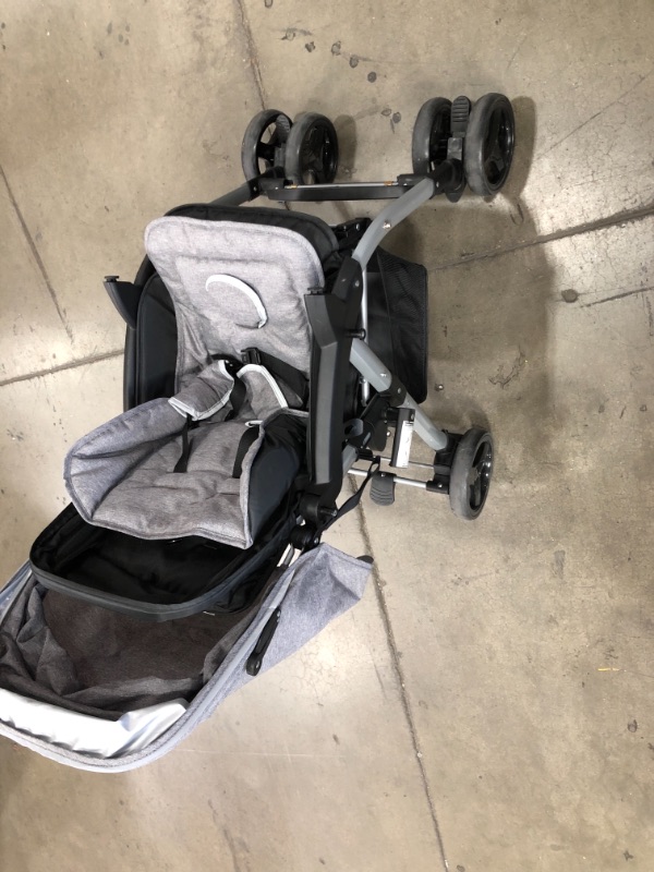 Photo 2 of Jeep By Delta Children Unlimited Reversible Handle Stroller - Gray Tweed