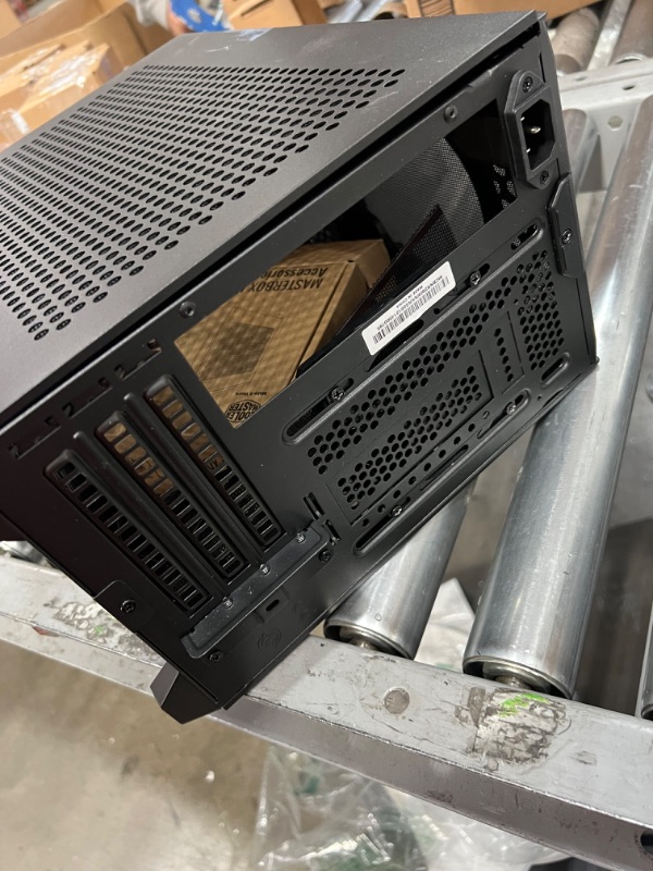 Photo 4 of Cooler Master NR200 SFF Small Form Factor Mini-ITX Case with Vented Panel, Triple-slot GPU, Tool-Free and 360 Degree Accessibility, Without PCI Riser
