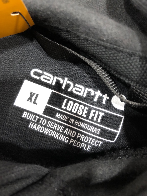 Photo 3 of Carhartt Men's Logo Hooded Work Sweatshirt
