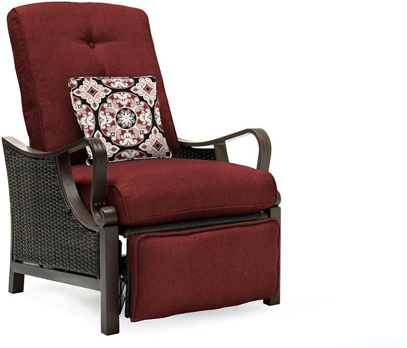 Photo 1 of *MISSING HARDWARE*
Hanover VENTURAREC Recliner, Crimson Red
