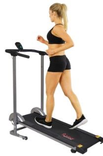 Photo 1 of *MISSING HARDWARE*
Sunny Health & Fitness Sf-T1407M Foldable Manual Walking Treadmill
