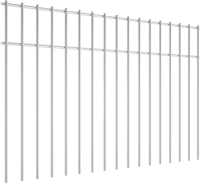 Photo 1 of 15 Pack Dig Protection Animal Barrier Fence Underground Decorative Garden Fence 24inch x 15inch 4 Gauge Galvanized Steel Ground Stakes Defence for Outdoor Garden Yard Patio (15 CT)
