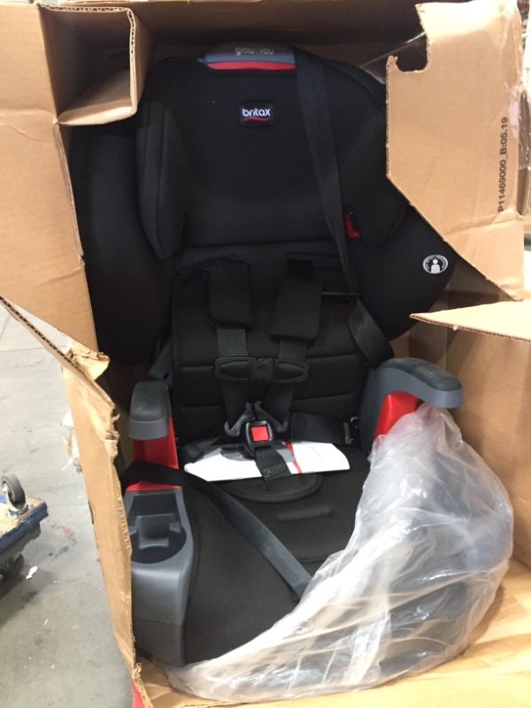 Photo 3 of Britax Grow with You Harness-2-Booster Car Seat, Dusk
