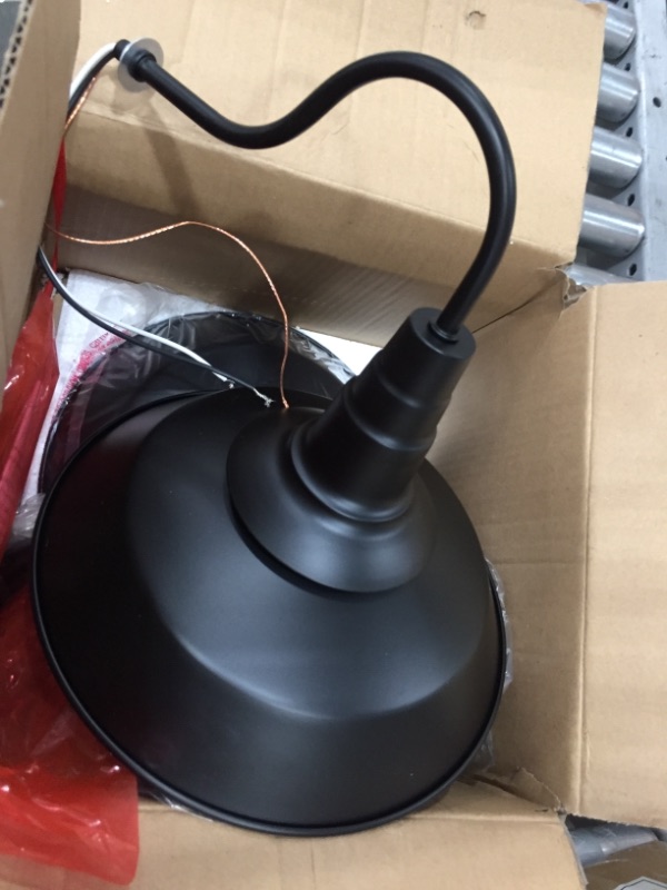 Photo 1 of **HARDWARE INCOMPLETE**
Sea Gull Lighting 8637401-12 Barn Medium One Light Outdoor Wall Lantern Outside Fixture, Black
