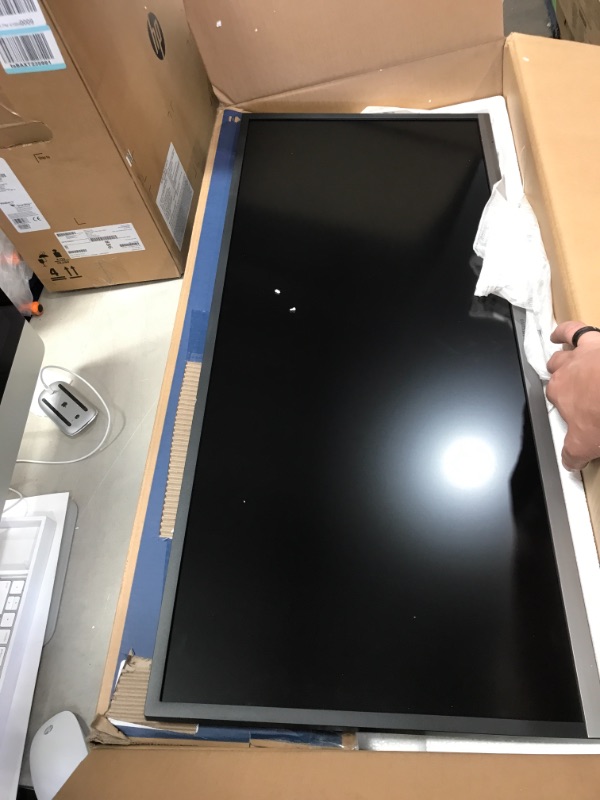 Photo 1 of SAMSUNG 34-Inch SJ55W Ultrawide Gaming Monitor (LS34J550WQNXZA) – 75Hz Refresh, WQHD Computer Monitor, 3440 x 1440p Resolution, 4ms Response, FreeSync, Split Screen, HDMI, Black