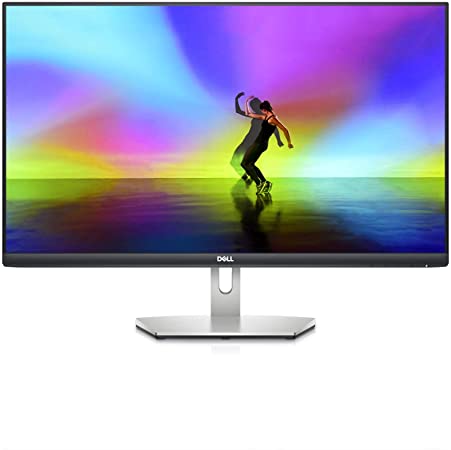 Photo 1 of Dell S2721H 27-inch Full HD 1920 x 1080 75Hz Monitor, 4MS Grey-to-Grey Response Time (Extreme Mode), Built-in Dual Speakers, Built-in dual HDMI ports, AMD FreeSync Technology, Platinum Silver
