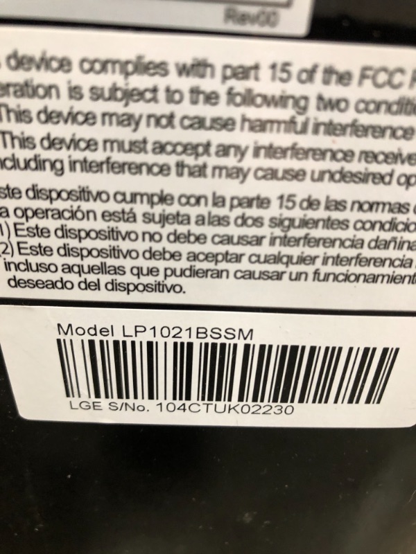 Photo 5 of LG 10,000 BTU (DOE) / 14,000 BTU (ASHRAE) Smart Portable Air Conditioner, Cools 450 Sq.Ft. (18' x 25' room size), Smartphone & Voice Control works with LG ThinQ, Amazon Alexa and Hey Google, 115V