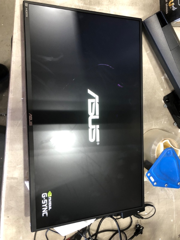 Photo 2 of ASUS TUF Gaming VG259QM 24.5” Monitor, 1080P Full HD (1920 x 1080), Fast IPS, 280Hz, G-SYNC Compatible, Extreme Low Motion Blur Sync,1ms, DisplayHDR 400, Eye Care, DisplayPort HDMI BLACK
